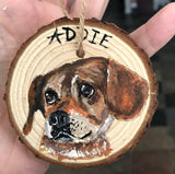 Hand Painted Pet Ornament (Not a Kit) - Handpainted by Chelsey Rogers