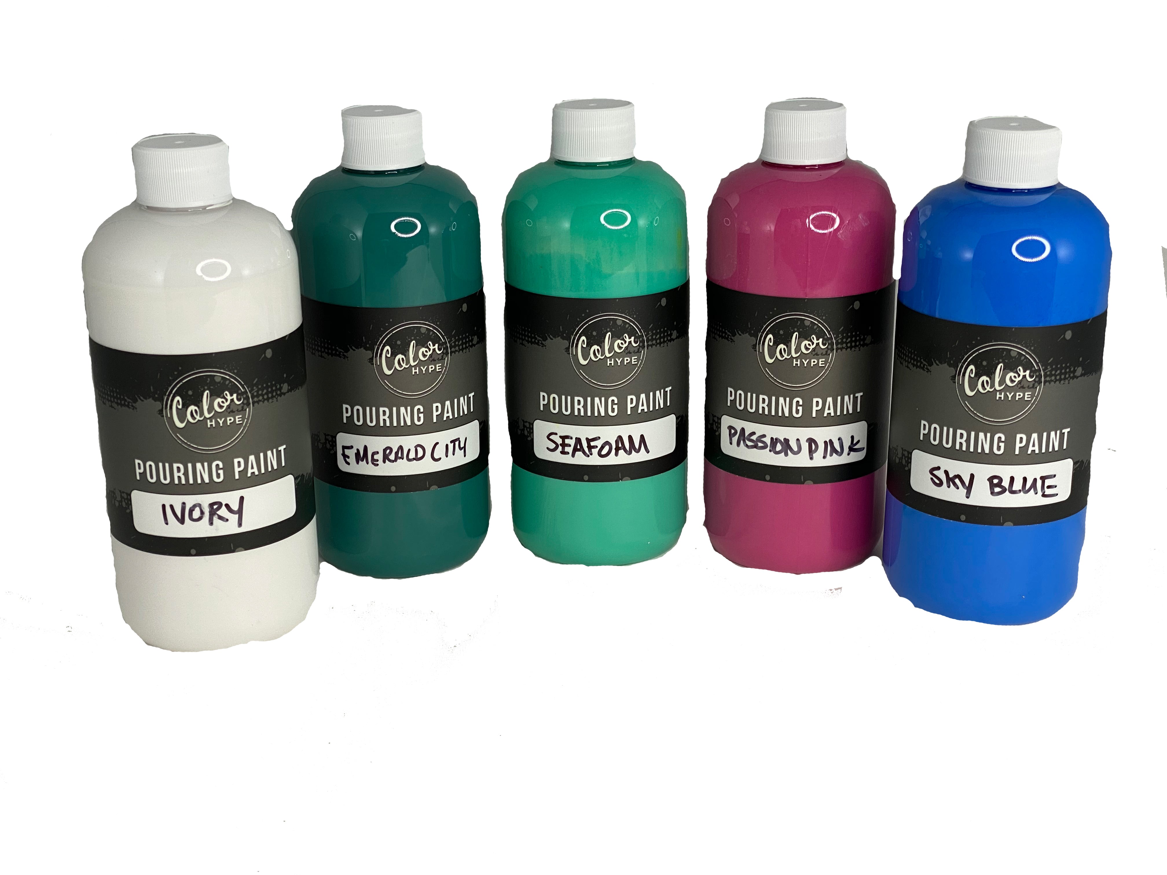 Pre-Mixed Pouring Paint (Entire Line - 22 Bottles) – ColorHype